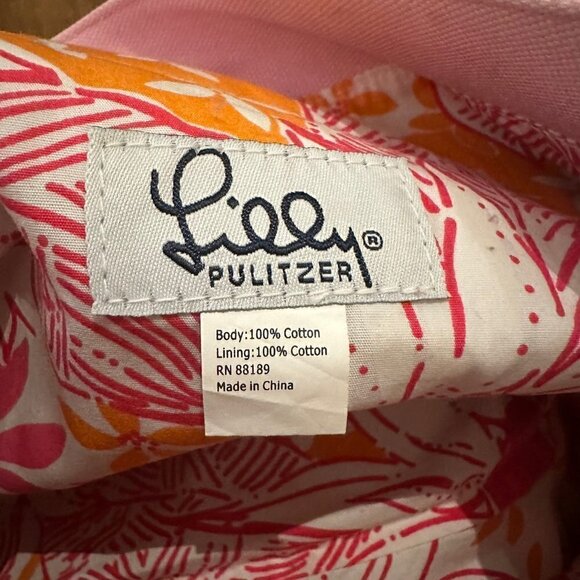 Lilly Pulitzer canvas tote bag - Picture 6 of 6